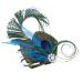 Oulii Peacock Feather Hair Clip | Elegant Accessory for All Occasions | Worldwide Shipping - Buy Online on GoSupps.com