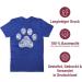 Shirtracer Men's T-Shirt - High Five Dog Paw Gift for Dog Owners - Royal Blue 5XL & Large Sizes - Buy Online on GoSupps.com