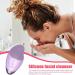Cleansing Facial Brush | Soft Silicone Electric Exfoliator Rechargeable Waterproof Vibrating Simple Skin Care Tools for Deep Cleansing Exfoliation & Enhances Absorption Purple (English) - Buy Online on GoSupps.com
