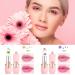 Crystal Flower Jelly Lipstick Set C - 2Pcs Color Changing & Moisturizing Lip Balm - Buy Online on GoSupps.com