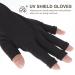 FOMIYES UV Gloves - 2 Pairs Nail Protection Gloves for Manicure | Shield Hands from UV Damage - International Shipping Available - Buy Online on GoSupps.com