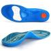 Plantar Fasciitis Arch Support insoles for women Comfort Running Athletic Gel orthoses metatars salgia insoles for bow pain heel spur flat foot overpronation 44-46 EU-30cm green
