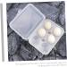 Yardenfun Box Pressure-proof Egg Carton Refrigerator Eggs Camping Fridge Egg Bins Egg Tray Desktop Accessories - Buy Online on GoSupps.com
