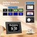 Ykall 8-Inch Digital Alarm Clock for Seniors | Calendar Day Watch for Dementia Alzheimer's & Vision Impairment (Black) - Easy Read Time & Date - Buy Online on GoSupps.com