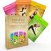 Asana Moon Premium Yoga Cards for Beginners  Yoga kit and Workout Set for Beginners and Teens  Yoga Sequence Deck with Alignment cues and Sanskrit Names  Alternative for a Yoga Book