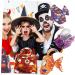 ifundom 6pcs Handbags Halloween Treat Bag Goodie Handles Trick-or-treat for Non Pouches Handle Reusable - Buy Online on GoSupps.com