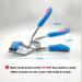 Stainless Steel Eyelash Curler with Comb Attachment | Mascara Applicator and Brow Grooming Tool - Buy Online on GoSupps.com