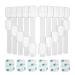 Baby Proof Cabinet Latches (10 Pack) Childproof Drawer Latches with 6 Extra 3M Adhesives, Adjustable No Drilling Child Safety Cabinet Locks Straps Baby Drawer Locks for Kids Baby Safety White