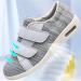 Women's Wide Fit Memory Foam Diabetic Slippers - Adjustable Cozy Arthritis Edema House Shoes - Deep Blue (28cm) - Support Healthy Aging - Buy Online on GoSupps.com