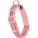 YUDOTE Dog Collar Medium Strong Reflective Nylon Webbing with Soft Comfy Neoprene Padded Linning for Medium Dogs Daily Use Pink M (Pack of 1) Pink - Buy Online on GoSupps.com