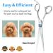 Jason Professional Dog Scissors 7 - Diamond Fellscher Pet Grooming Shears for Dogs & Cats | Premium Straight Cut Fellscher Care - Buy Online on GoSupps.com