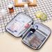 Buy Mini First Aid Bag - Portable Empty Medication Storage Bag - Red Medicine Organizer - Buy Online on GoSupps.com