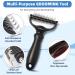 Jaswell Unterfellbr ste DEFORGING STRECHEN - Premium Undercoat Brush for Medium to Long-Haired Dogs & Cats - Black - Buy Online on GoSupps.com