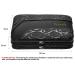 ESARORA 20 in 1 Professional Manicure Set - Stainless Steel Pedicure Kit with Mirror, Nail Scissors, and Black Leather Travel Case - Buy Online on GoSupps.com