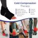 Thermopeutic Ice Gel Wrap for Foot & Ankle - Cold Compression for Sprained Injuries, Plantar Fasciitis, Achilles Tendonitis - Reusable Pack for Pain Relief - Buy Online on GoSupps.com
