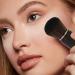 Retractable Makeup Brushes | Portable Makeup Brush Retractable Compact Portable Makeup Travel Blush Lid-Included Soft Bristles for Powder black - Buy Online on GoSupps.com