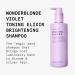 WonderBlonde Violet Toning Elixir Shampoo | Revive & Hydrate Your Hair | International Shipping Available - Buy Online on GoSupps.com