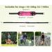 Pecute Jogging Leash for Large & Medium Dogs | Elastic Running Belt with Bag | Pink Supports Up to 100kg - Buy Online on GoSupps.com