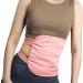 OotDay Organic Castor Oil Pack Wrap Kit - Reusable Compression Wrap for Waist & Neck Hot/Cold Therapy 24x48cm Pink - Buy Online on GoSupps.com