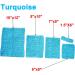 4pcs Crochet Tube Top & Tutu Set for Infant Dress - Turquoise 15x15cm - Buy Online on GoSupps.com
