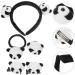 Beaupretty 1 Set Hair Ties Hair Jewelry Hair Bands Hair Scrunchies Ponytail Holder Hair Ropes Hair Ring Scrunchies Panda Headband Scrunchy Hair Tie Panda Pin Plush X1 Modeling Accessories - Buy Online on GoSupps.com