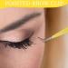 Professional Stainless Steel Precision Tweezers Slant +Fine Point Tweezers for Women and Men Splinter Ticks Facial Brow and Ingrown Hair Removal Sharp Needle Nose (Yellow) - Buy Online on GoSupps.com