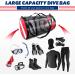 OVOVFANY Mesh Dive Bag - Heavy-Duty Oversized Dive Flag Duffel Bag for Water Sports & Beach - Shoulder Straps, Pocket Storage - Ideal for Diving, Spearfishing, Swimming, Gym - Buy Online on GoSupps.com