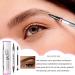 gafdu Curved Eyebrow Pencil Curved Eyebrow Pen2 in 1 Waterproof Liquid Eyebrow Pen Eyeliner Pen Natural Looking Eyebrow Pencil for Travel Shopping Business Trip 04 - Buy Online on GoSupps.com