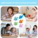 Teksome Pencil Gripper for Children | 5 Ergonomic Rubber Finger Handles | Improve Handwriting & Correct Grip | International Shipping Available - Buy Online on GoSupps.com