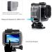 YALLSAME Side Open Case for GoPro 9/10/11 - Black Skeleton Housing with 2 Cold-Shoe Mounts | Charging Accessory & Protective Frame Mount - Buy Online on GoSupps.com