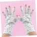 Healeved 6 Pairs Nail Gloves Sun Protection Gloves Uv Shield Gloves Manicure Accessories Uv Gloves for Gel Manicures Hand Gloves for Protection Polyester Miss Grill Lamp Touch Screen - Buy Online on GoSupps.com
