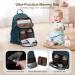 Weflier Waterproof Diaper Backpack - Multifunctional Dad & Mom Bag with Stroller Belt | Blue - Buy Online on GoSupps.com
