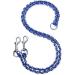 S-ETOVUS Double Dog Leash Two Dog Leash Chew Proof Metal Chain Double Clip Dog Leash 360 Swivel Tangle Free Leash Splitter Dual Leash Coupler for Small Dogs Walking blue 2.5mm*2.6FT(Small Dog) - Buy Online on GoSupps.com