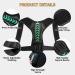 Back Posture Brace | Adjustable Upper Back Corrector for Men & Women | Pain Relief & Hunchback Correction - Large Purple - Buy Online on GoSupps.com