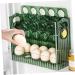 Egg Storage Box Egg Holder for Fridge Egg Preservation Holder Organizer for Refrigerator Household Green 26X20X10CM - Buy Online on GoSupps.com