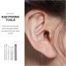 Healeved Ear Wax Remover Set - 3 Portable Ear Pick Tools for Ear Cleansing - Buy Online on GoSupps.com