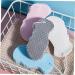 Belliffy 4pcs Bath Sponge Body Scrubber for Kids - Exfoliating Spa Shower Tool for Infants - PVA Soft Material - Buy Online on GoSupps.com