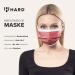 50x Medical Face Masks - Made in Germany CE Certified Type IIR 99.78% BFE One-Way Protection Adult Size Red - Buy Online on GoSupps.com