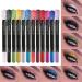 Lot de 12 crayons pour les yeux paillettes m tallis s - Fard paupi res - Couleur durable - Brillant nacr - Pour festival - Taille unique 1 g (Lot de 1) E - Buy Online on GoSupps.com
