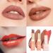 Oulac Lipsticks Set for Women - Orange Lipstick Kit Creamy Texture Hydrating Lip Vegan&Gluten-free Include Sensual Glow Satin Lipstick and Metallic Shine Lipstick (SG04+SG05+PG04) - Buy Online on GoSupps.com