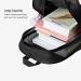Heavy Duty Mesh Backpack - Semi-Transparent College Student Bookbag with Bungee and Padded Straps for Commuting, Swimming, Beach & Outdoor Sports - Black - Buy Online on GoSupps.com