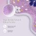 ZN CUET D Ice Gel Cooling Eye Mask - Reusable Cold Pack for Puffy Eyes & Dark Circles - Migraine & Stress Relief - Soft Plush Backing - Purple - Buy Online on GoSupps.com