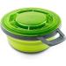 GSI Outdoors 22oz. Escape Bowl with Lid - Insulating Silicon Bowl for Camping & Travel (Green - Buy Online on GoSupps.com