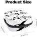 GIAPB Period Bag | Sanitary Napkin Storage & Travel Makeup Pouch | Black Music Notes Design - Buy Online on GoSupps.com