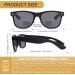 Skyway Bifocal Reading Sunglasses for Men & Women - Fashionable UV400 Protection Spring Hinges Classic Black - 3.5 Diopters - Buy Online on GoSupps.com