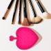 Minkissy Makeup Brush Cleaning Pad | Silicone Brush Cleaner Tray & Mat - Perfect for All Cosmetics - Buy Online on GoSupps.com
