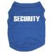 Petitebella Security Guard Puppy Dog Shirt (Royal Blue, Large) Large Royal Blue