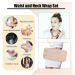 Reusable Castor Oil Packaging Wrap with Button & Adjustable Band - Leak Prevention for Waist & Neck - Buy Online on GoSupps.com