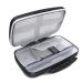 Travel Pill Organizer Large Portable Medication Organizer, Fullicon Oversize 8 Compartment Pill Box, Vitamin Travel Case Pill Holder - Airtight & Moistureproof (Black) Black Large