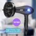 1875W Professional Tourmaline Hair Dryer with Negative Ionic Technology - Navy Blue - Buy Online on GoSupps.com